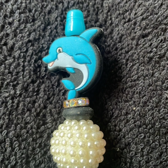 Ocean Friends (Dolphin) Beaded Pen Set - Picture 4 of 5